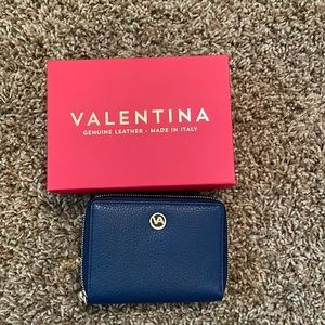 Valentina double zip wallet